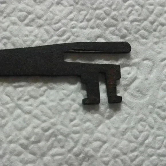 Ancient old castle like stainless steel key..collectable choice - Picture 2 of 4